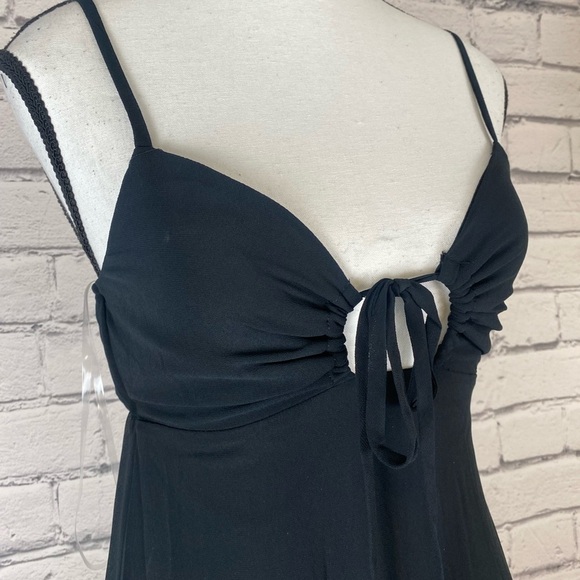 Wild Fable Boho Black Hi Lo Maxi Dress Beach Dress size XS/S NWT - Picture 4 of 15